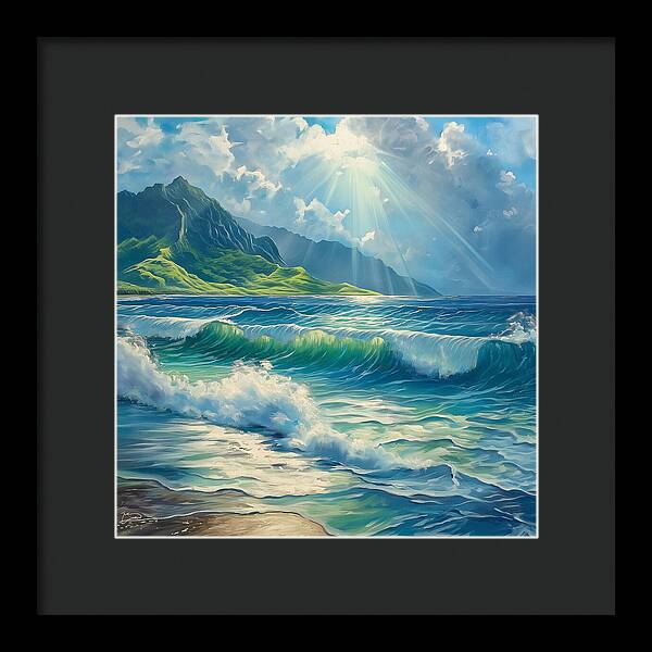 Tide's Dance - Framed Print