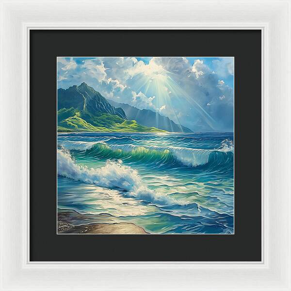 Tide's Dance - Framed Print