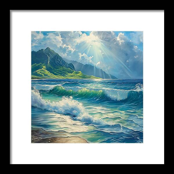 Tide's Dance - Framed Print