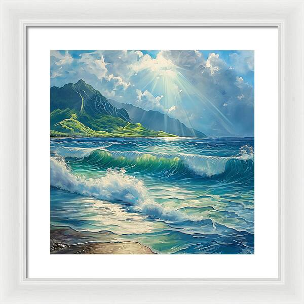 Tide's Dance - Framed Print