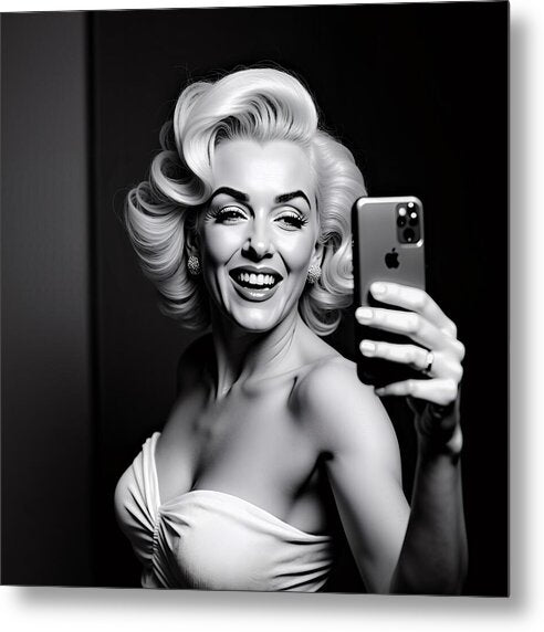 Timeless Selfie - Metal Print