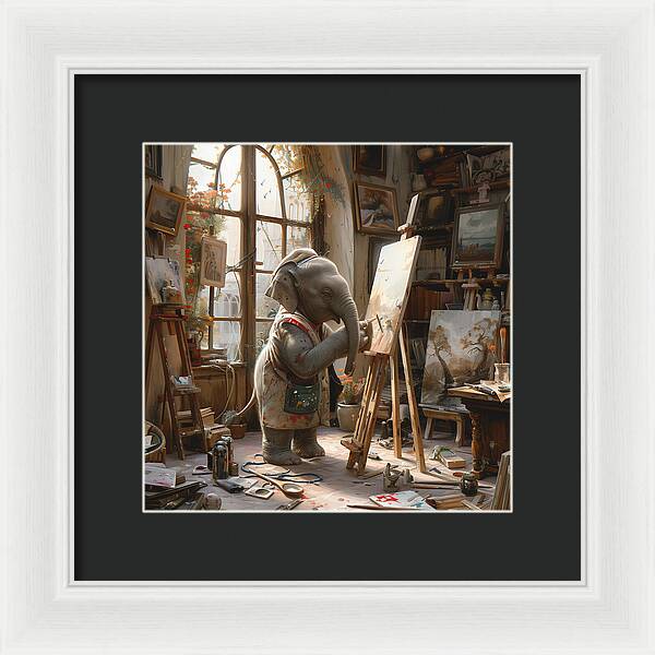 Tusker's Masterpiece - Framed Print