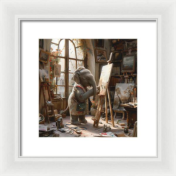 Tusker's Masterpiece - Framed Print