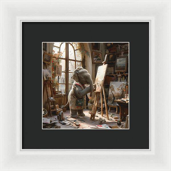 Tusker's Masterpiece - Framed Print