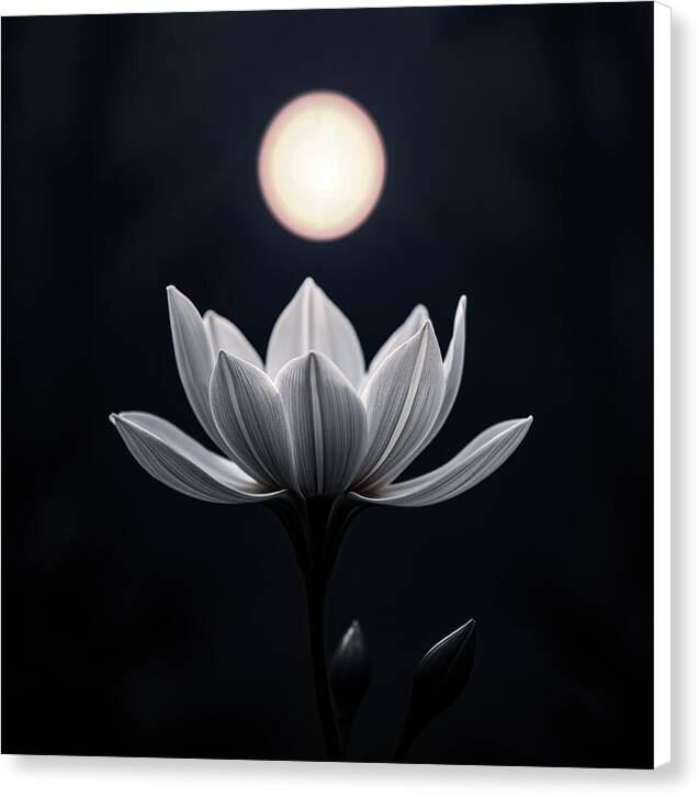 Twilight Blossom - Canvas Print