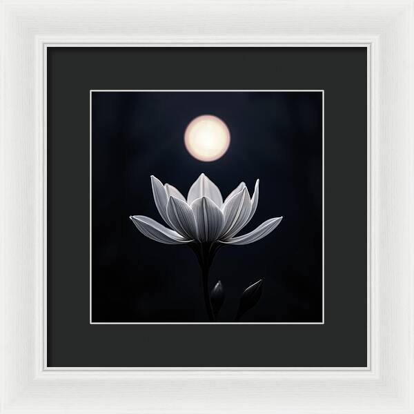 Twilight Blossom - Framed Print