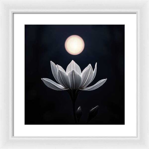 Twilight Blossom - Framed Print