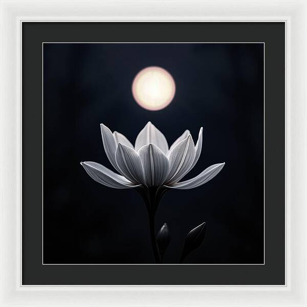 Twilight Blossom - Framed Print