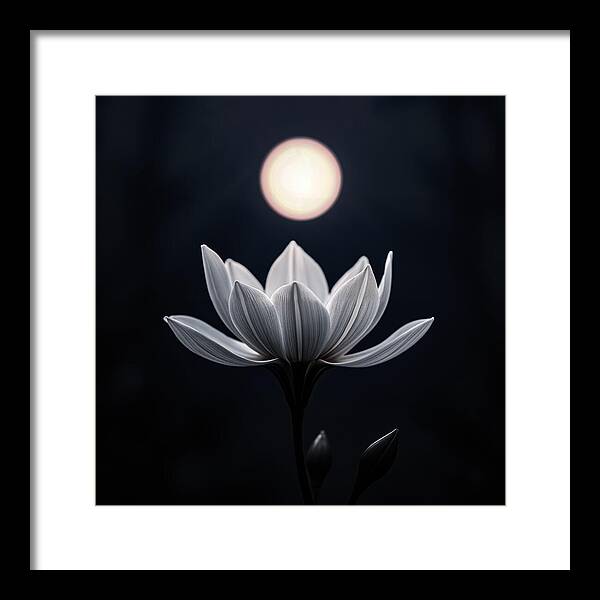 Twilight Blossom - Framed Print