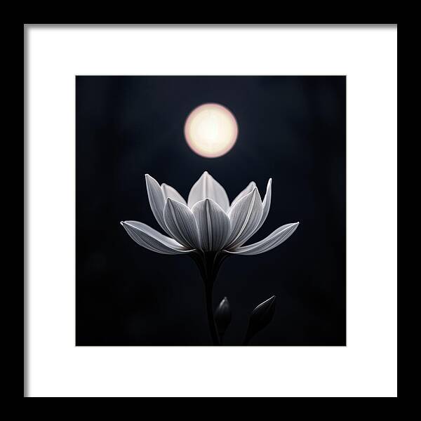 Twilight Blossom - Framed Print