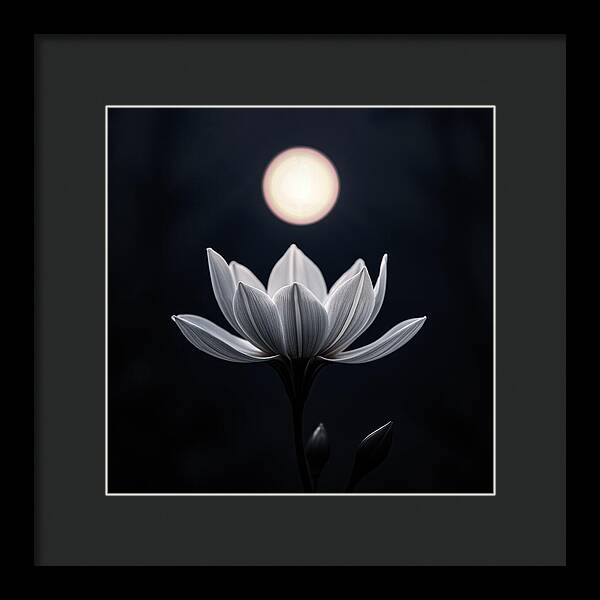 Twilight Blossom - Framed Print