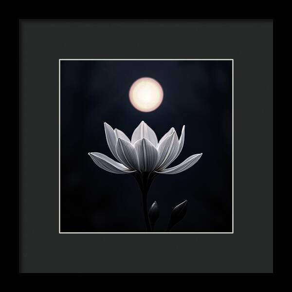 Twilight Blossom - Framed Print