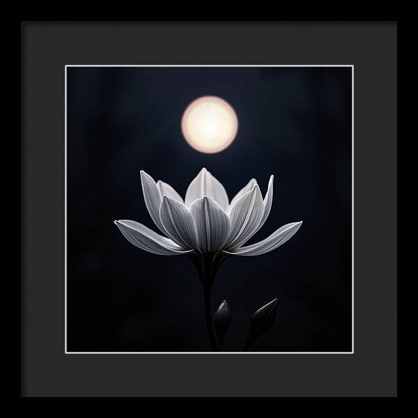 Twilight Blossom - Framed Print