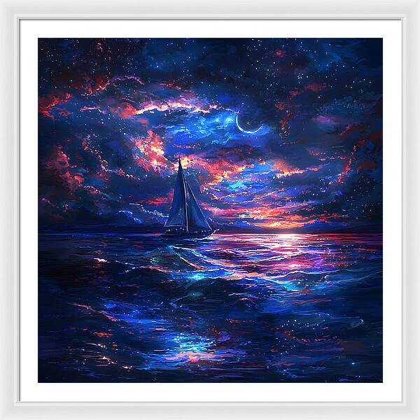 Twilight Odyssey - Framed Print