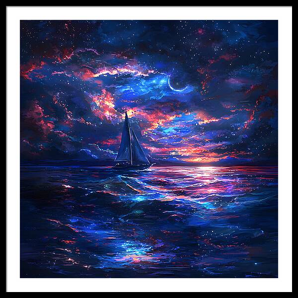 Twilight Odyssey - Framed Print