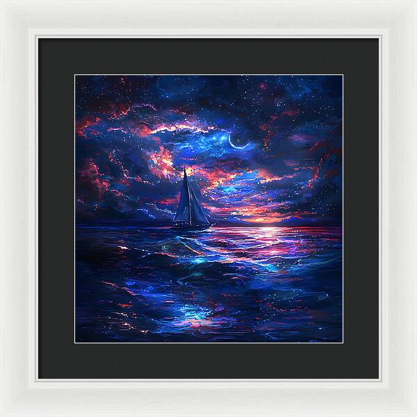 Twilight Odyssey - Framed Print