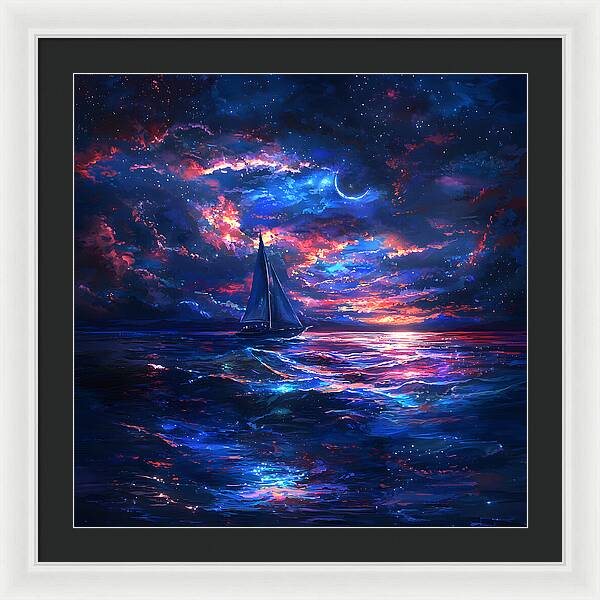 Twilight Odyssey - Framed Print