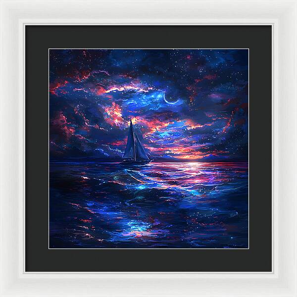 Twilight Odyssey - Framed Print