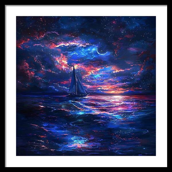 Twilight Odyssey - Framed Print