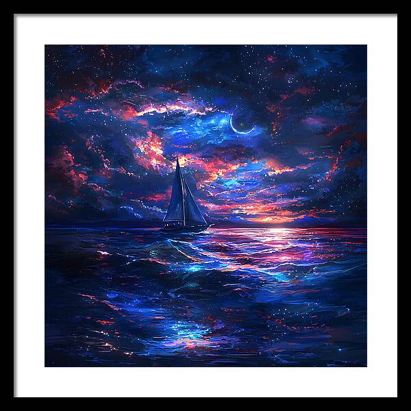 Twilight Odyssey - Framed Print