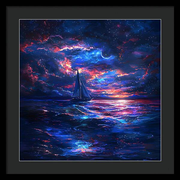 Twilight Odyssey - Framed Print