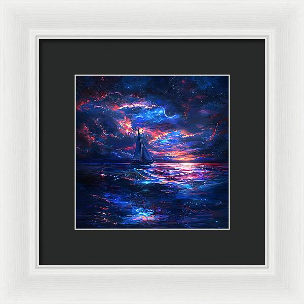 Twilight Odyssey - Framed Print