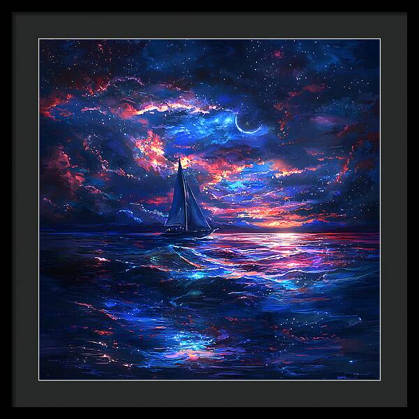 Twilight Odyssey - Framed Print