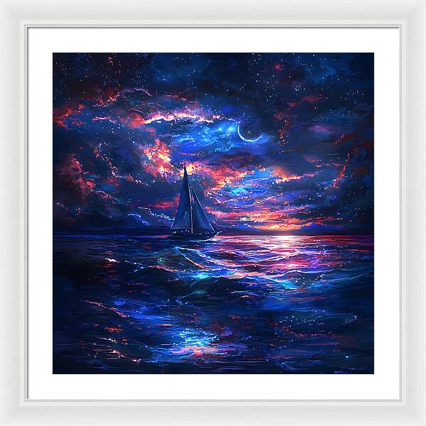 Twilight Odyssey - Framed Print