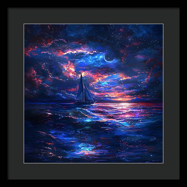 Twilight Odyssey - Framed Print