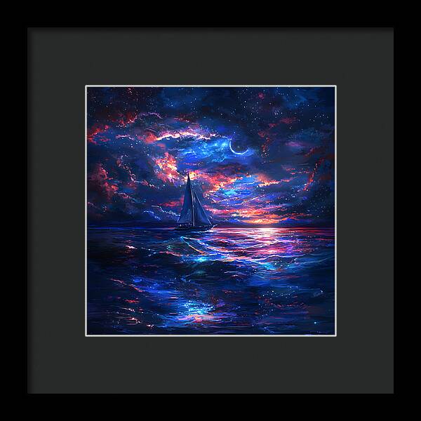 Twilight Odyssey - Framed Print