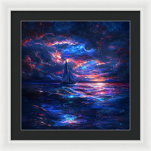 Twilight Odyssey - Framed Print