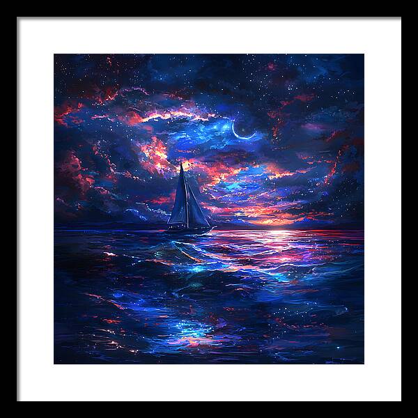 Twilight Odyssey - Framed Print