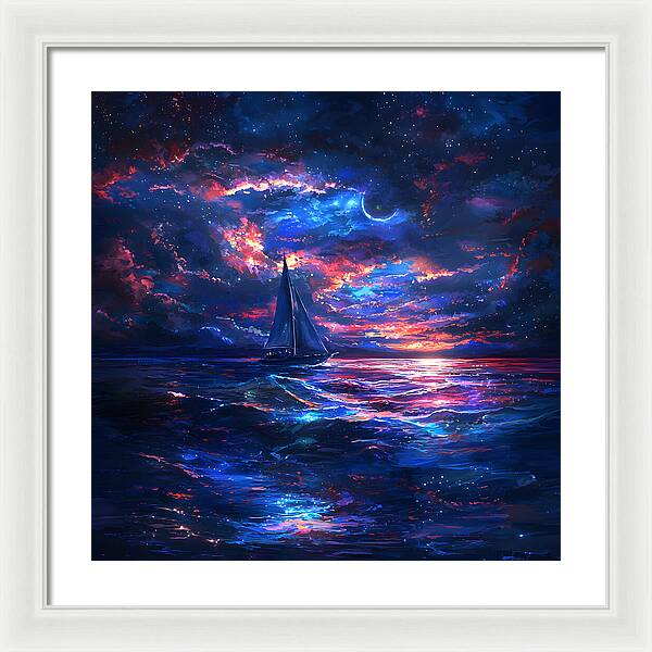 Twilight Odyssey - Framed Print