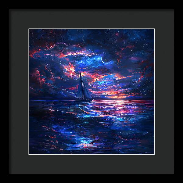 Twilight Odyssey - Framed Print