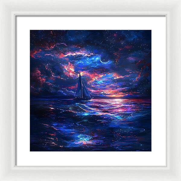 Twilight Odyssey - Framed Print