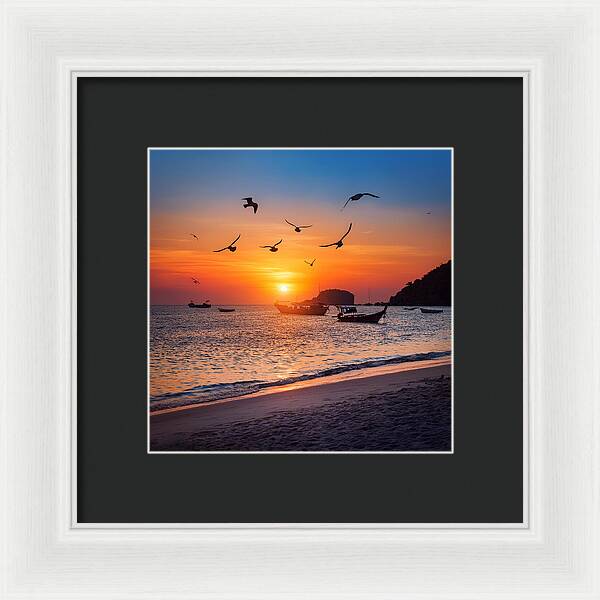 Twilight Soar - Framed Print