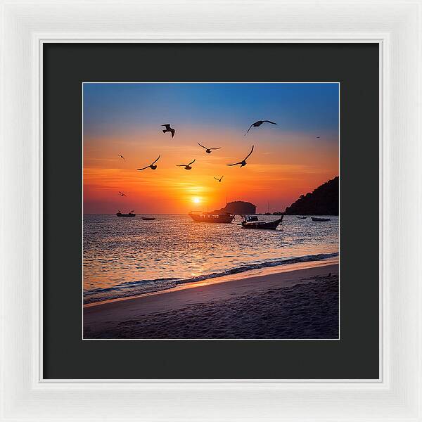 Twilight Soar - Framed Print