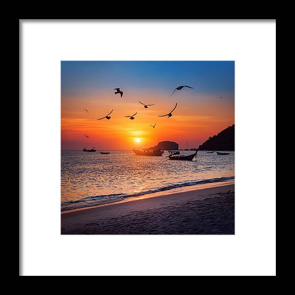 Twilight Soar - Framed Print