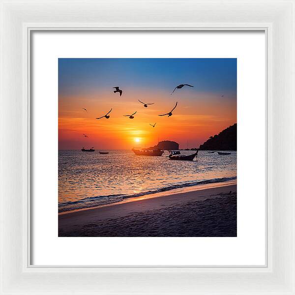 Twilight Soar - Framed Print