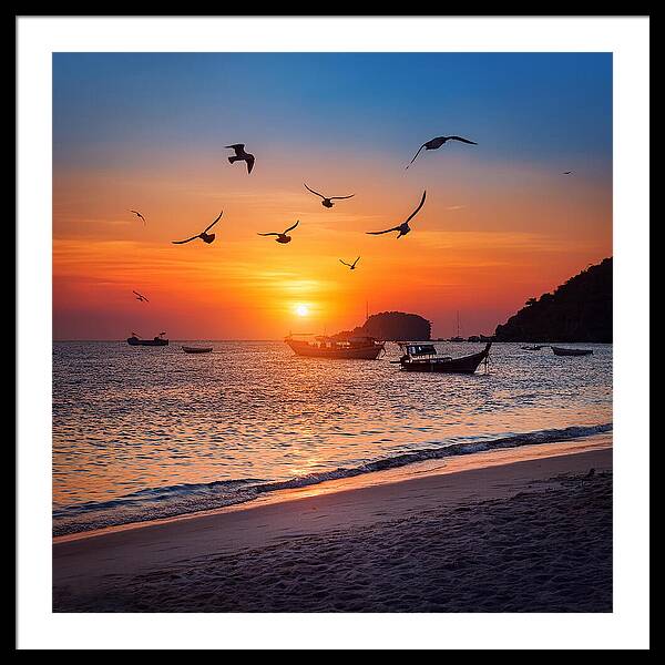 Twilight Soar - Framed Print