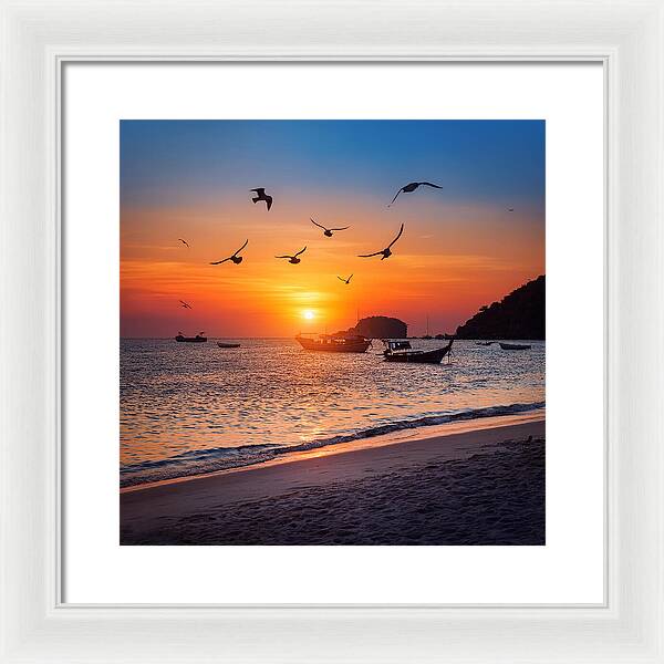 Twilight Soar - Framed Print