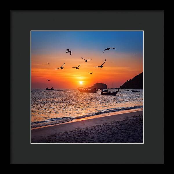 Twilight Soar - Framed Print