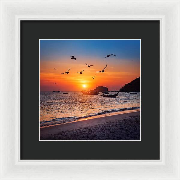 Twilight Soar - Framed Print