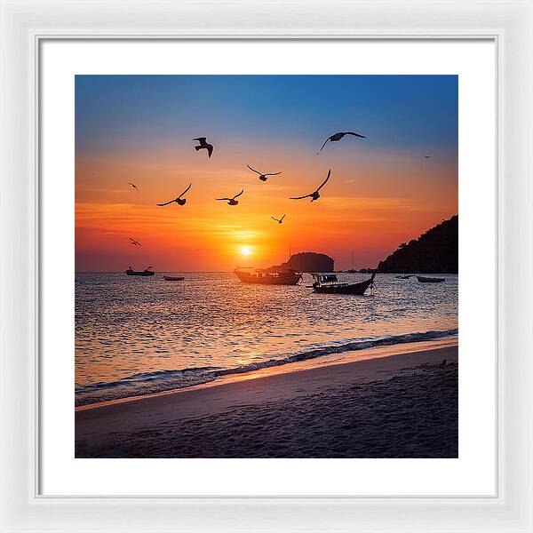 Twilight Soar - Framed Print