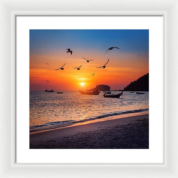 Twilight Soar - Framed Print