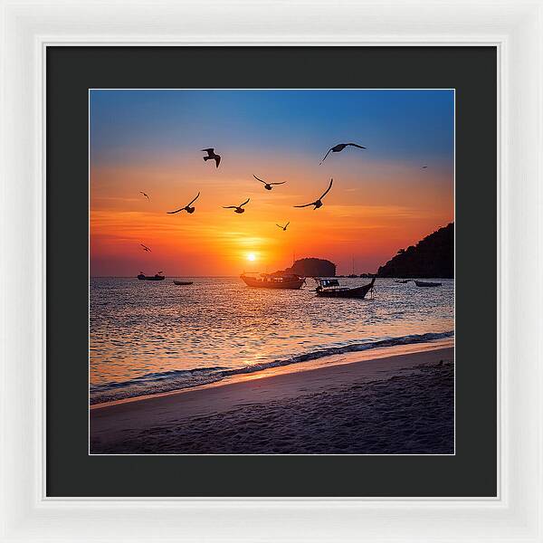 Twilight Soar - Framed Print