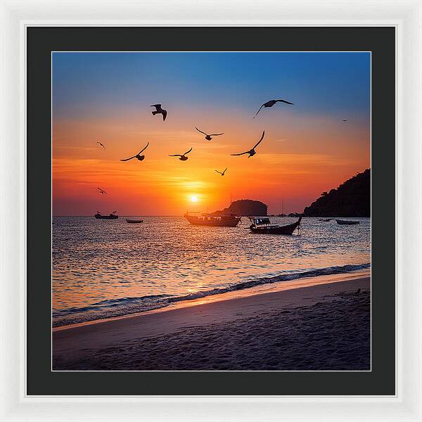 Twilight Soar - Framed Print