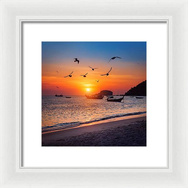 Twilight Soar - Framed Print