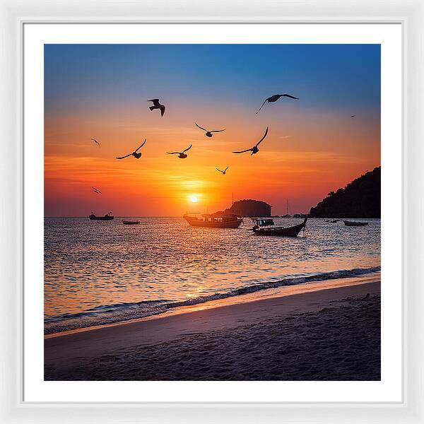 Twilight Soar - Framed Print