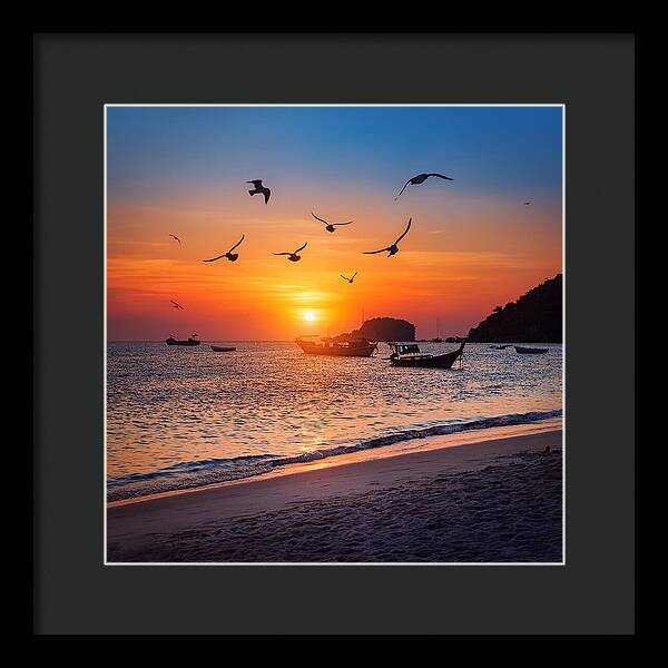 Twilight Soar - Framed Print